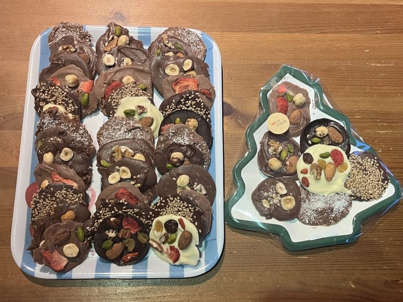 Cliquez pour zoomer ! Mendiants au chocolat Thermomix par patie_2002