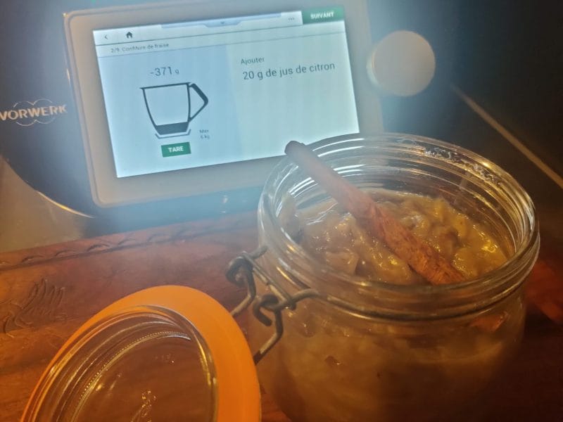 Cliquez pour zoomer ! Confiture banane, vanille et rhum Thermomix par sanaa_2022