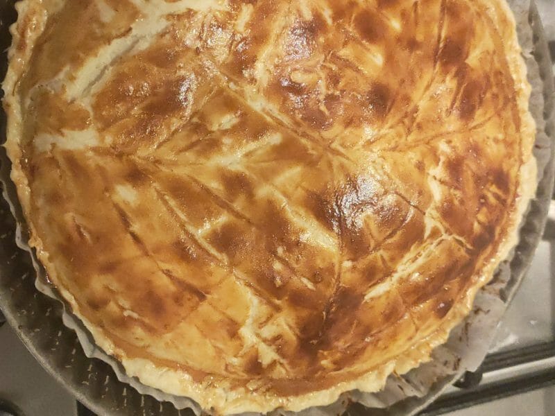 Cliquez pour zoomer ! Galette des rois à la frangipane Thermomix par sanaa_2022