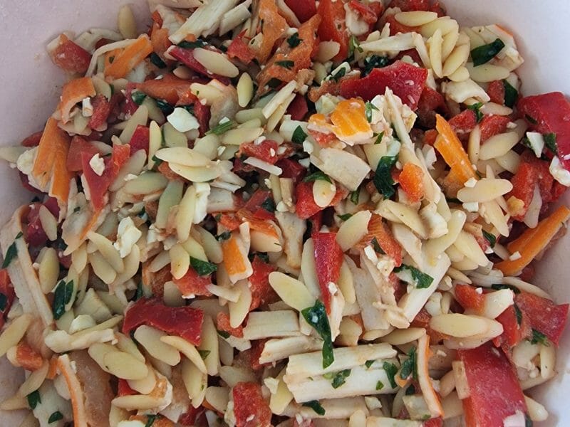 Cliquez pour zoomer ! Salade de surimi Thermomix par elodie_1352