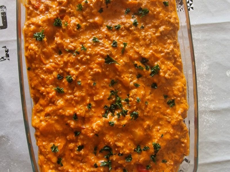 Cliquez pour zoomer ! Boeuf aux poivrons et pommes de terre Thermomix par elodie_1352