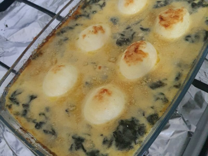 Cliquez pour zoomer ! Oeufs à la florentine Thermomix par elodie_1352