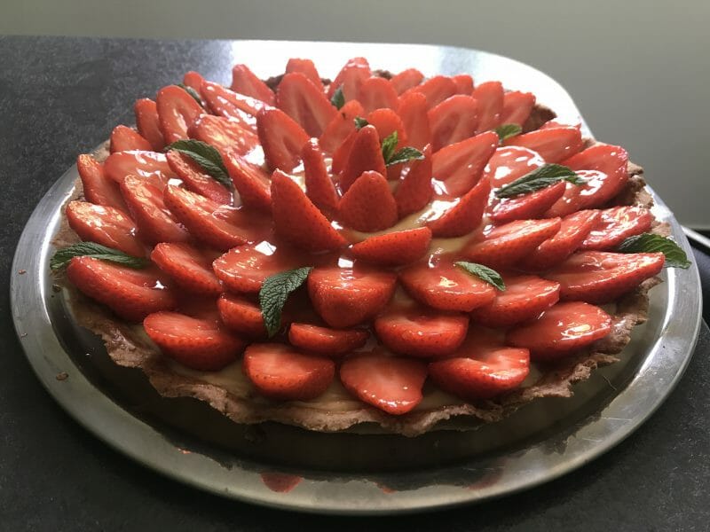 Cliquez pour zoomer ! Tarte aux fraises Thermomix par Fabrizzio91