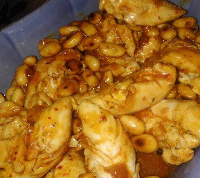 Cliquez pour zoomer ! Poulet aux amandes Thermomix par Angy08