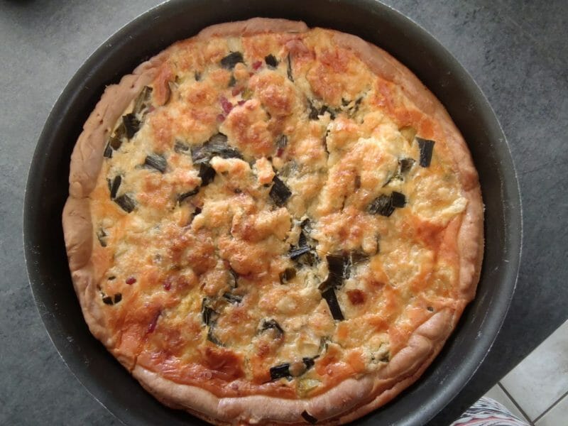 Cliquez pour zoomer ! Gâteau poireaux, lardons et fromage Thermomix par johanny_audrey