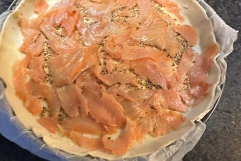 Cliquez pour zoomer ! Quiche saumon et courgettes Thermomix par lolofrib