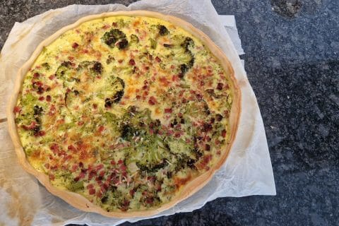 Cliquez pour zoomer ! Quiche au brocoli et jambon Thermomix par lolofrib