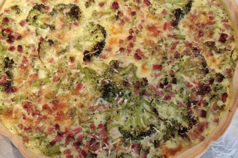 Cliquez pour zoomer ! Quiche au brocoli et jambon Thermomix par lolofrib