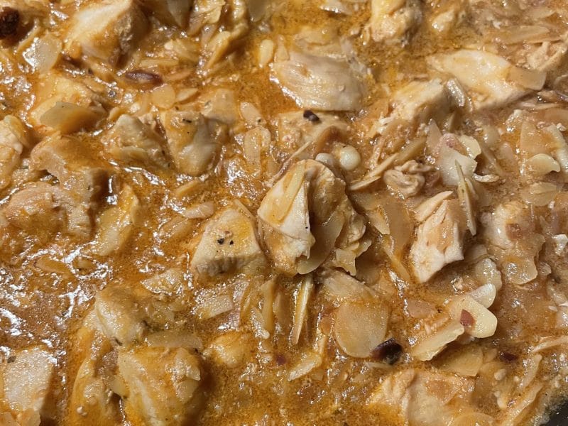 Cliquez pour zoomer ! Poulet aux amandes Thermomix par Tess