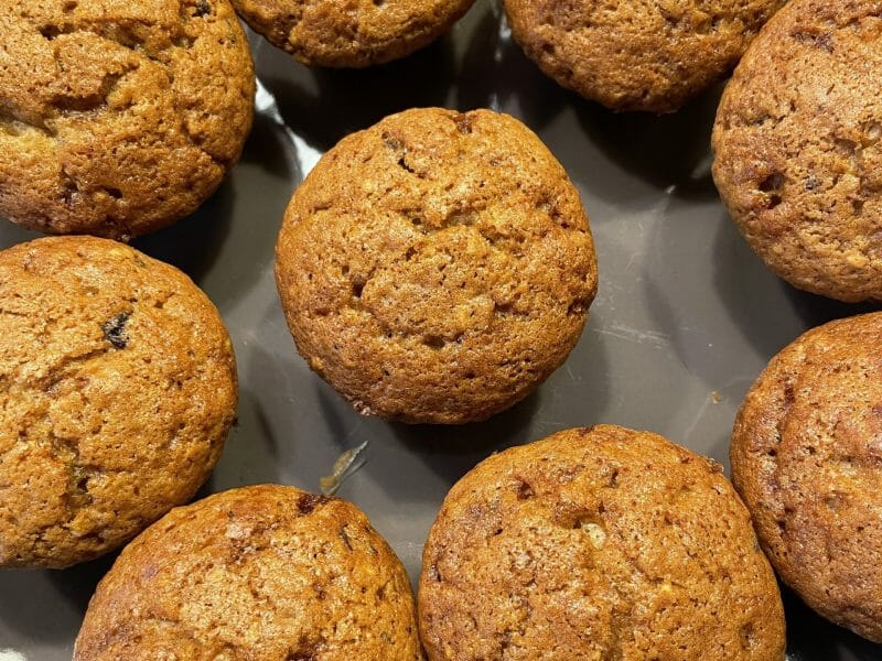 Cliquez pour zoomer ! Muffins aux pépites de chocolat Thermomix par Tess