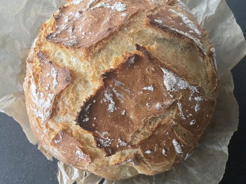 Cliquez pour zoomer ! Pain Cocotte Thermomix par Tess