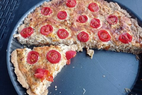 Cliquez pour zoomer ! Quiche poulet et tomates cerises Thermomix par nanou-73