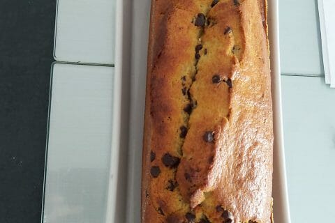 Cliquez pour zoomer ! Cake banane et pépites de chocolat Thermomix par Delou1978