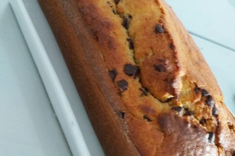 Cliquez pour zoomer ! Cake banane et pépites de chocolat Thermomix par Delou1978