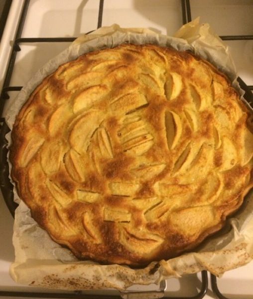 Cliquez pour zoomer ! Tarte normande aux pommes Thermomix par Laetitia670