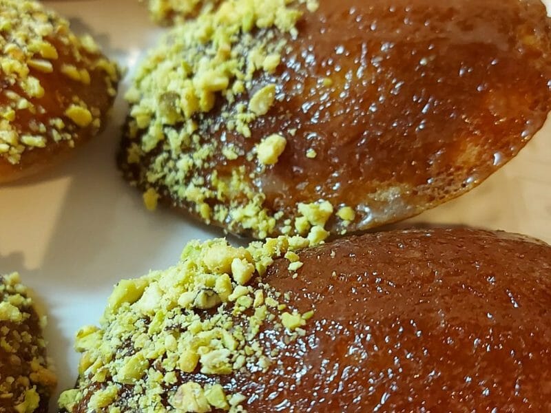 Cliquez pour zoomer ! Madeleines au safran, orange et miel Thermomix par samiya0812