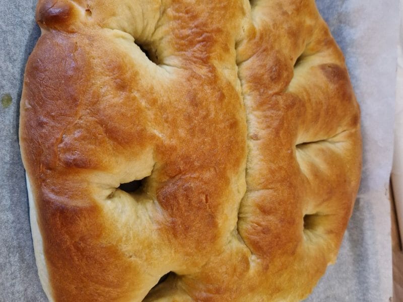 Cliquez pour zoomer ! Pompe de Noël à l’huile d’olive Thermomix par Lulubelle04