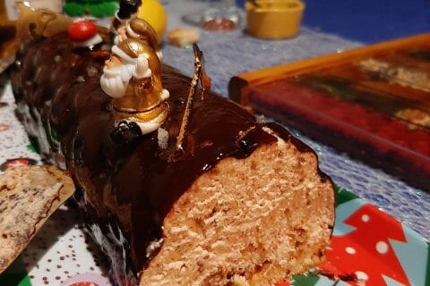 Cliquez pour zoomer ! Bûche Ferrero Rocher Thermomix par DIHOU27
