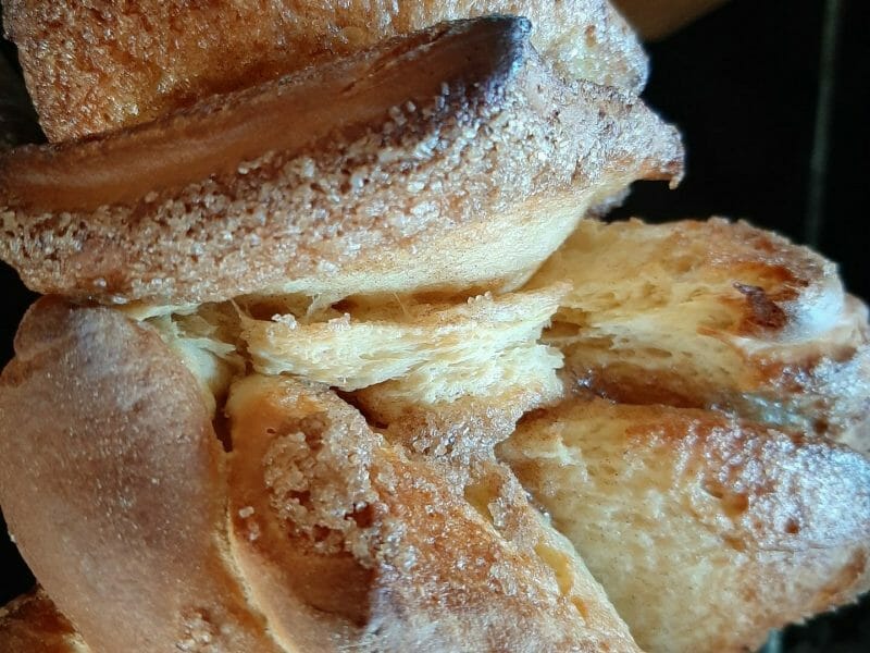 Cliquez pour zoomer ! Brioche à effeuiller à la cannelle Thermomix par DIHOU27