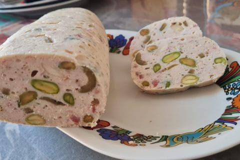 Cliquez pour zoomer ! Galantine de poulet aux pistaches Thermomix par pipiou83
