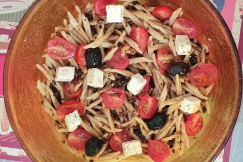 Cliquez pour zoomer ! Salade d’orzo à la méditerranéenne Thermomix par pipiou83