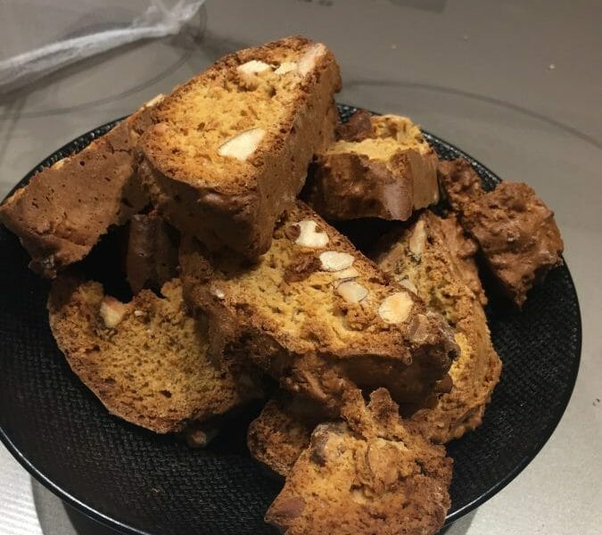 Cliquez pour zoomer ! Cantucci à la fleur d’oranger Thermomix par Stella