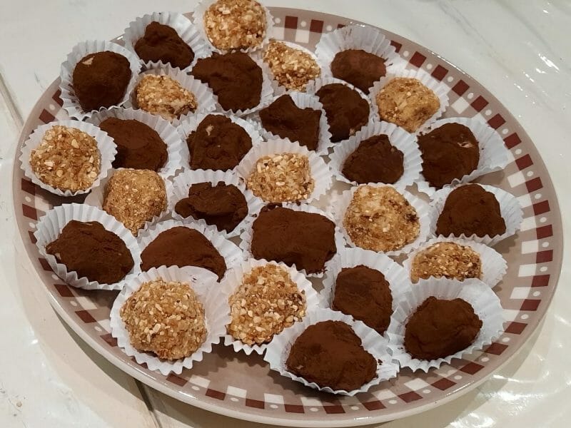 Cliquez pour zoomer ! Truffes au tiramisu Thermomix par Marine_Mcd