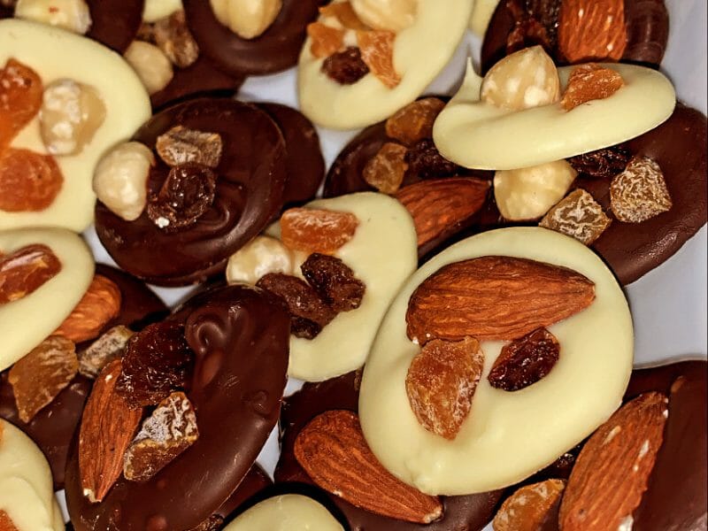 Cliquez pour zoomer ! Mendiants au chocolat Thermomix par Marine_Mcd