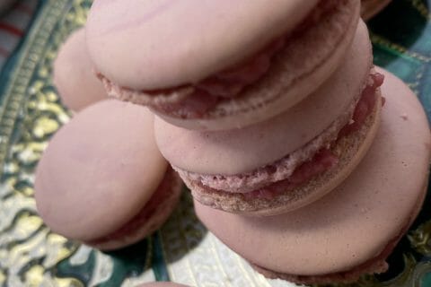 Cliquez pour zoomer ! Ganache framboises pour macarons Thermomix par neama