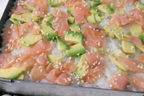 Cliquez pour zoomer ! Sushi cake Thermomix par intissar07