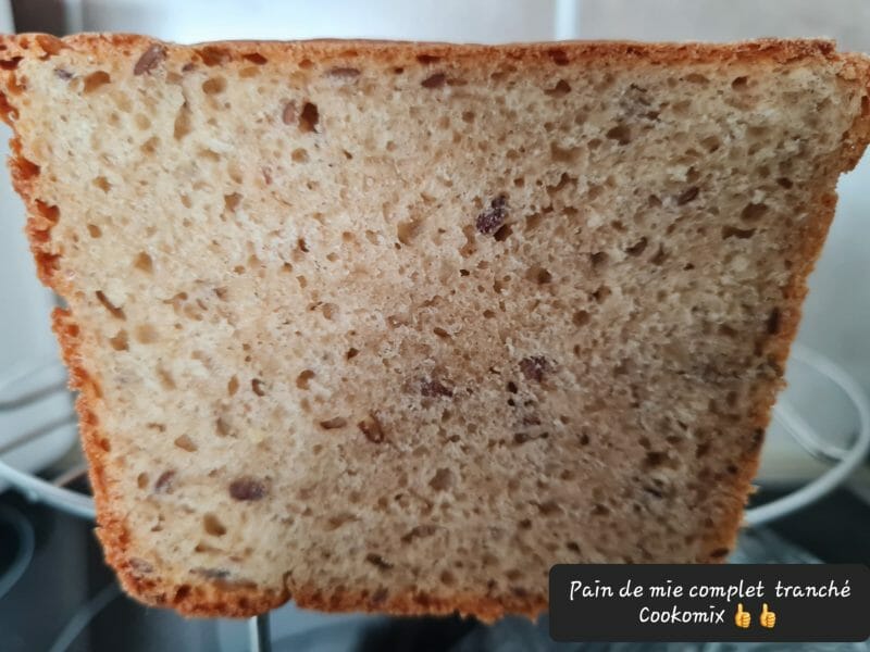 Pain de mie à la farine complète - Pan carré integrale - Un déjeuner de  soleil