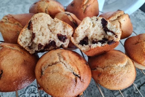 Cliquez pour zoomer ! Muffins choco-amande Thermomix par zoupette66