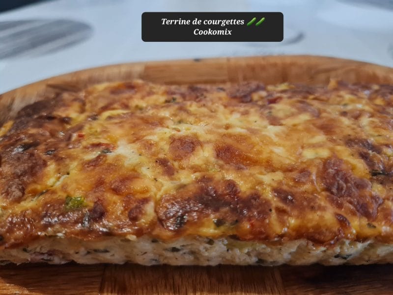 Cliquez pour zoomer ! Terrine de courgettes Thermomix par zoupette66
