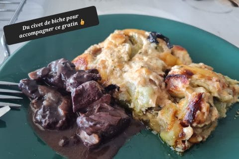 Cliquez pour zoomer ! Gratin de ravioles aux courgettes Thermomix par zoupette66