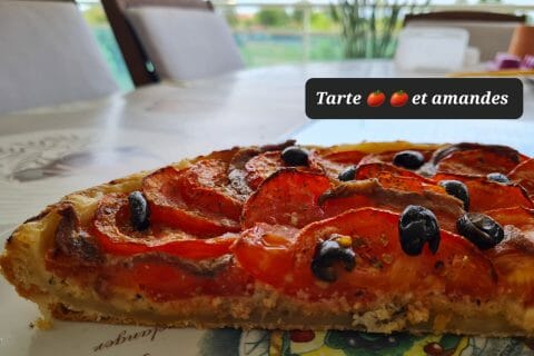 Cliquez pour zoomer ! Tarte tomates et amandes Thermomix par zoupette66