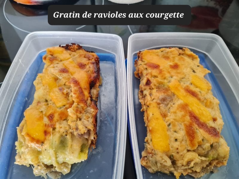 Cliquez pour zoomer ! Gratin de ravioles aux courgettes Thermomix par zoupette66