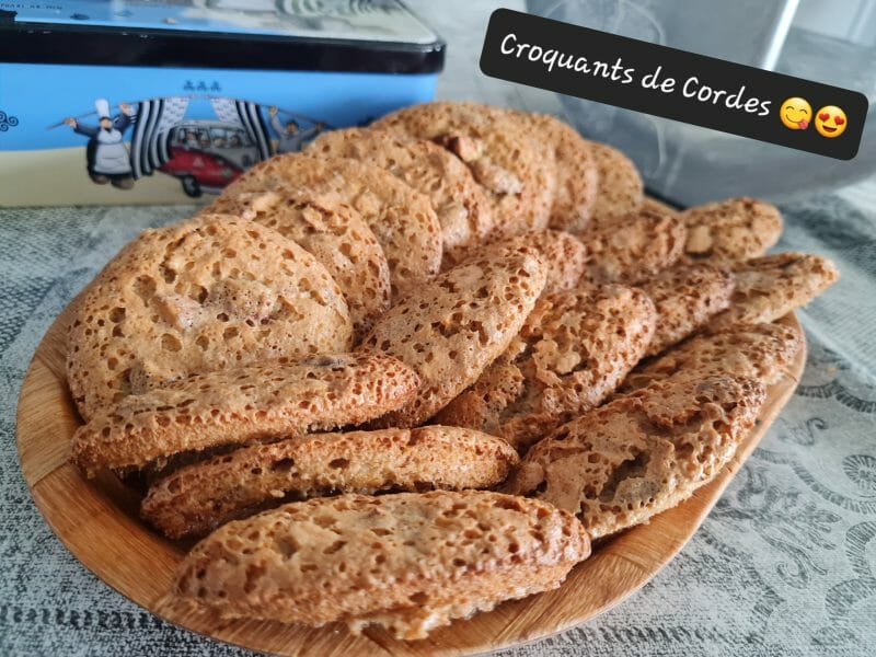 Cliquez pour zoomer ! Croquants de Cordes Thermomix par zoupette66