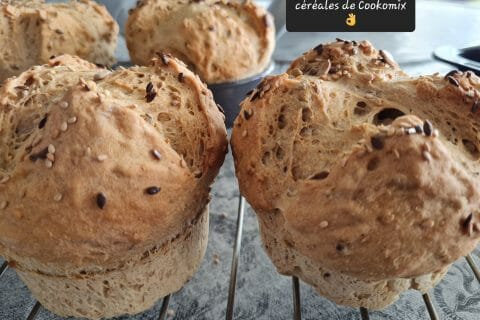 Cliquez pour zoomer ! Petits pains aux céréales Thermomix par zoupette66