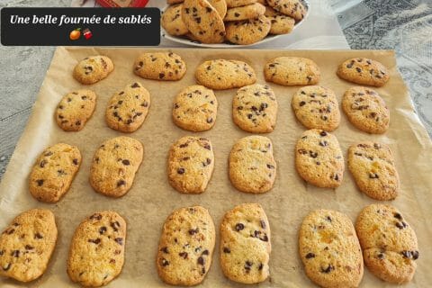 Cliquez pour zoomer ! Biscuits orange / chocolat ( chokini ) Thermomix par zoupette66