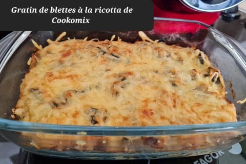 Cliquez pour zoomer ! Gratin de blettes à la ricotta Thermomix par zoupette66