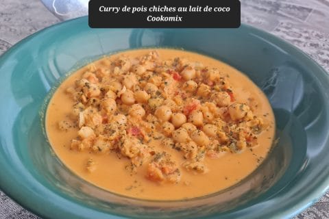 Cliquez pour zoomer ! Curry de pois chiches au lait de coco Thermomix par zoupette66