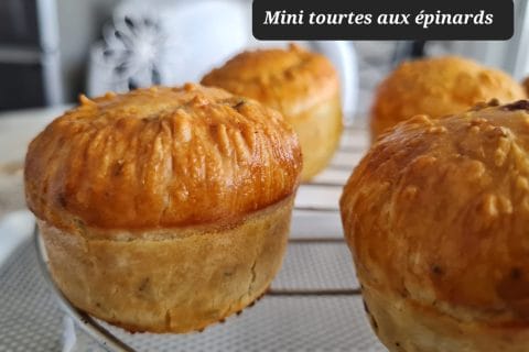 Cliquez pour zoomer ! Mini tourtes aux épinards Thermomix par zoupette66