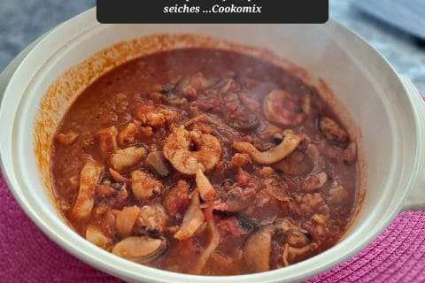 Cliquez pour zoomer ! Encornets à la provençale Thermomix par zoupette66