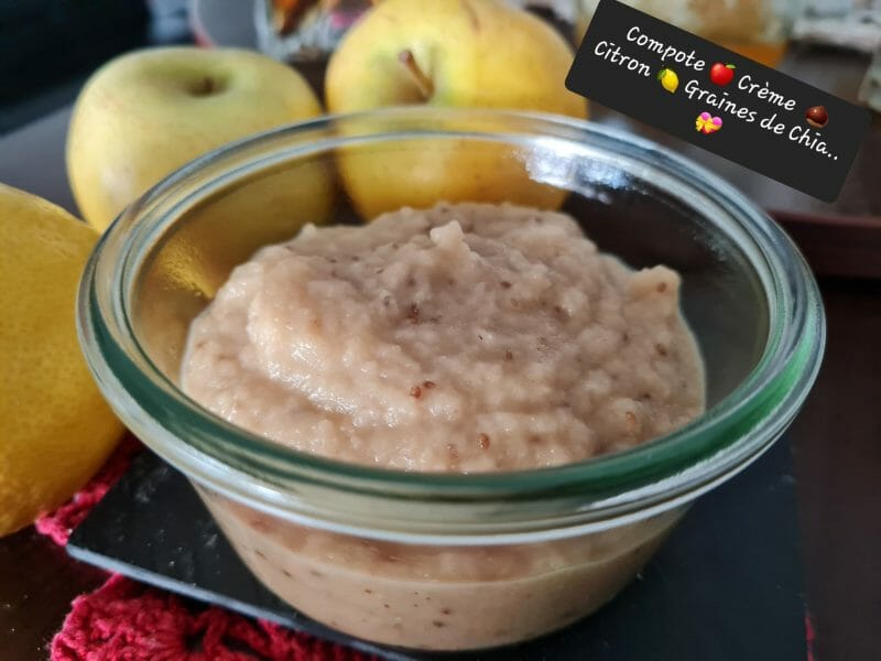 Cliquez pour zoomer ! Compote pomme châtaigne Thermomix par zoupette66
