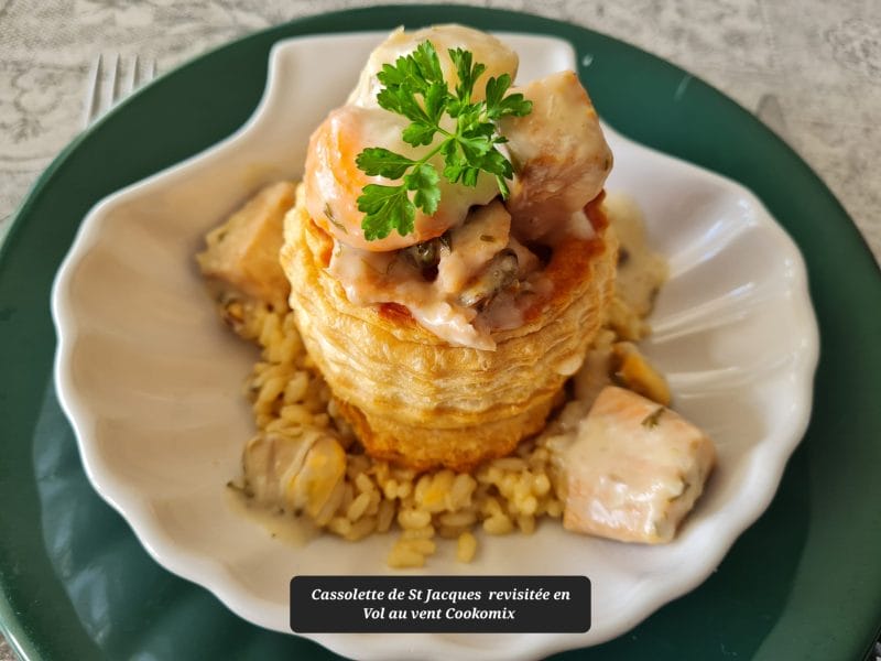 Cliquez pour zoomer ! Cassolettes de Saint Jacques Thermomix par zoupette66