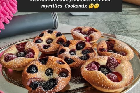 Cliquez pour zoomer ! Visitandines aux framboises Thermomix par zoupette66