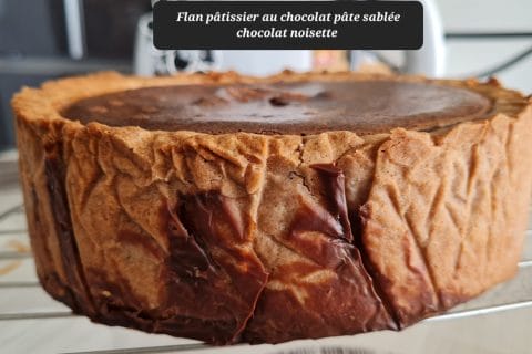 Cliquez pour zoomer ! Flan pâtissier au chocolat Thermomix par zoupette66