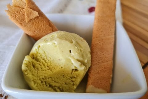 Cliquez pour zoomer ! Glace à la pistache Thermomix par zoupette66