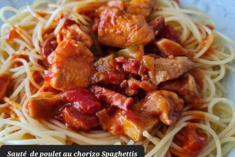Cliquez pour zoomer ! Sauté de poulet au chorizo Thermomix par zoupette66