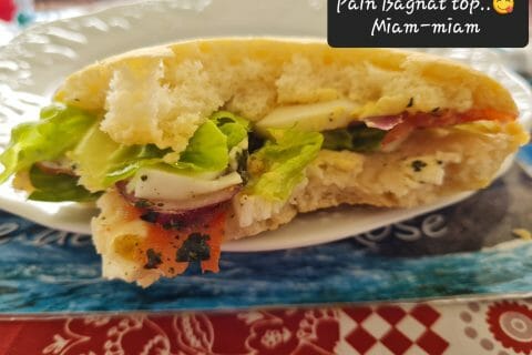 Cliquez pour zoomer ! Pain bagnat Thermomix par zoupette66